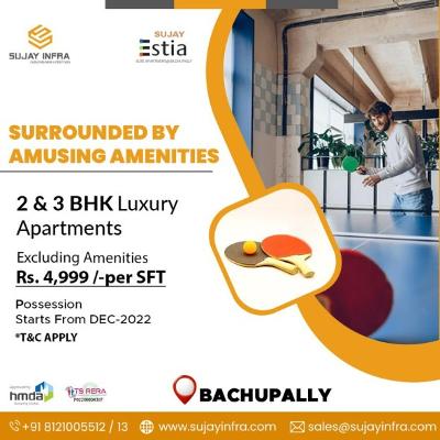 flats for sale in bachupally | Sujay infra